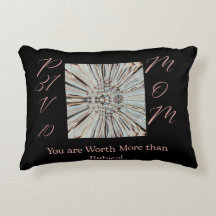 Vaut plus que Rubies Carré Coussin