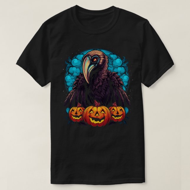 Vautour Halloween TShirt (Design devant)