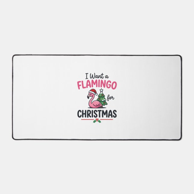 Vecteur de citation de Noël flamant rose (Recto)