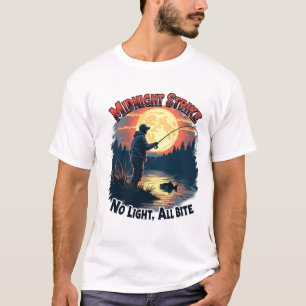 Vecteur de design de T-shirt pêcheur