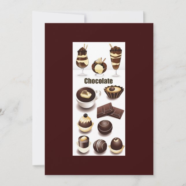 Vecteurs stocks - Chocolat (Devant)