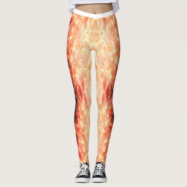 Vector Fire Ombre Leggings (Devant)