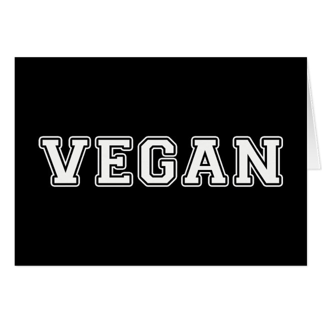 Vegan (Devant horizontal)