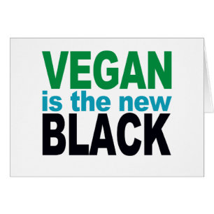 Vegan est le nouveau noir