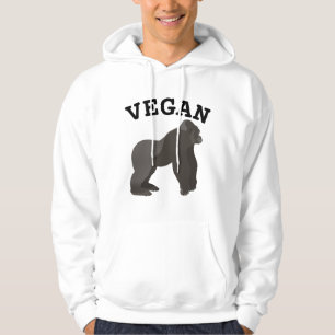 VEGAN GORILLA T-SHIRTS SWEAT - SHIRT À CAPUCHE MEN