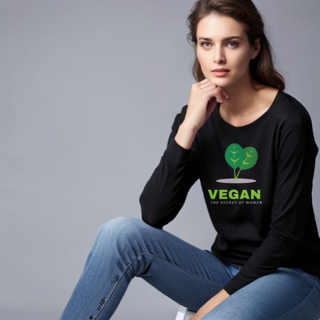 Vegan : Le secret de la T-shirt femme (Créateur téléchargé)