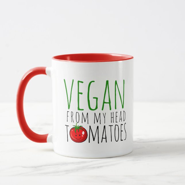 Vegan Pun Mug (Gauche)