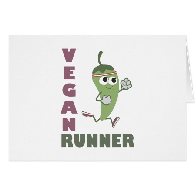 Vegan Runner - Poivre coureur (Devant Horizontal)