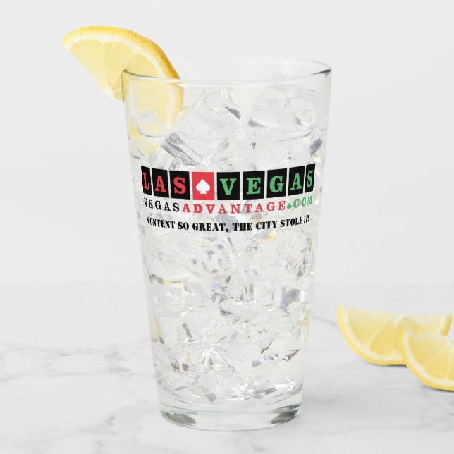 Vegas Advantage : Contenu si grand verre (Devant glace)