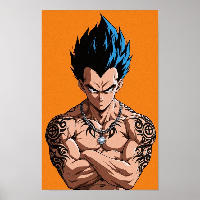 vegeta poster (Devant)