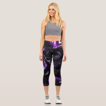 Vegeta Ultra Ego Capri Leggings