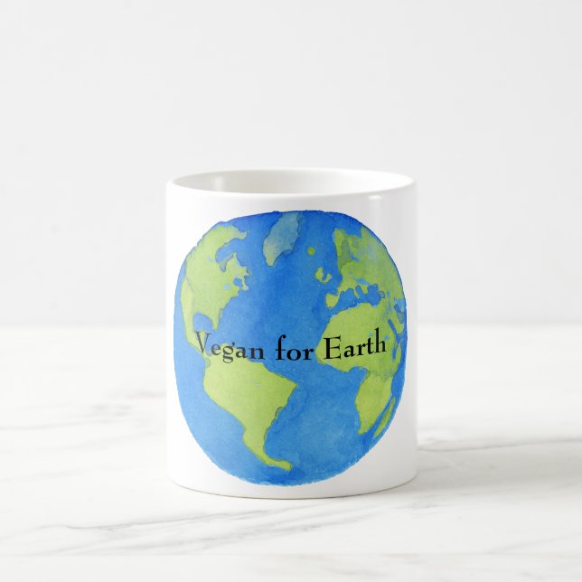 Végétalien pour la tasse de la terre (Centre)