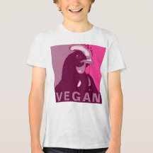 Végétan Pink Pop Art Inspiré Picken Tshirt