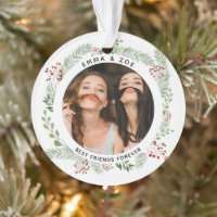 Végétation d'hiver Best Friends Ornament