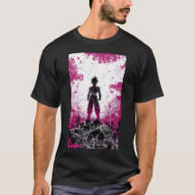 Vegeto Ultra Ego Epic Silhouette Graphic T-Shirt