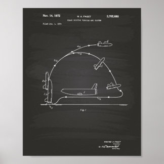 Véhicule de navette spatiale 1972 Brevet - Tableau