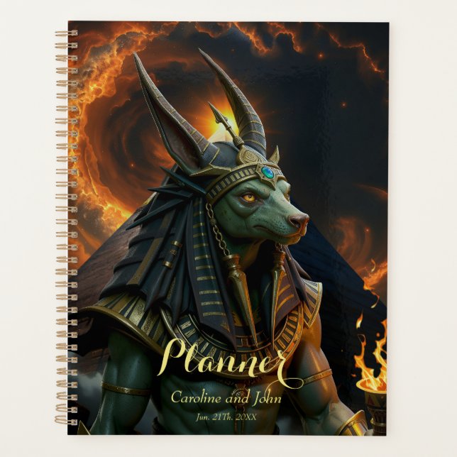 Veilleur de l'Au-delà – Anubis.   (Devant)
