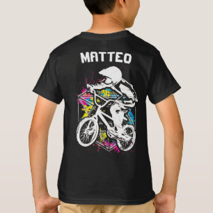 Vélo Bmx coloré - T-shirt Bmx personnalisé