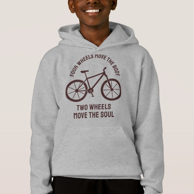 Vélo cool Design - Tow Wheels Move The Soul (Devant)