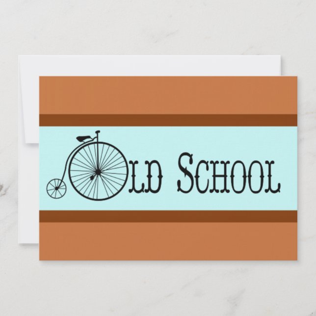 Vélo de la vieille école Penny Farthing (Devant)