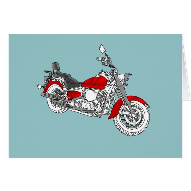 Vélo de rouge d'étoile (Devant horizontal)