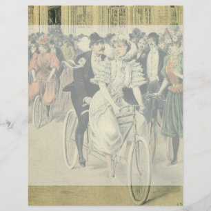 Vélo neuf mariée et mariée Mariage victorienne