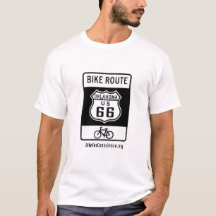 Vélo pour le T-shirt de visite de la conscience