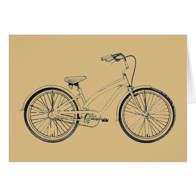 vélo rétro (Devant Horizontal)