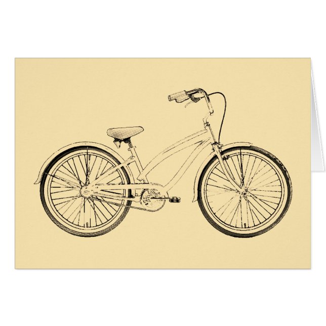 vélo rétro (Devant Horizontal)