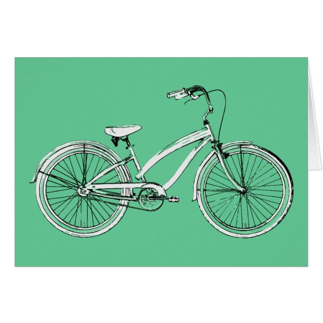 vélo rétro (Devant Horizontal)