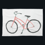 Vélo rose velo serviette de cuisine<br><div class="desc">Décorez votre cuisine avec cette serviette de vaisselle cool en housse rose. Fait un grand ménage ou un cadeau mariage! Consultez ma boutique pour plus de couleurs et de motifs assortis. Vous pouvez le customiser et ajouter du texte. Consultez ma boutique pour plus de couleurs et de motifs !</div>