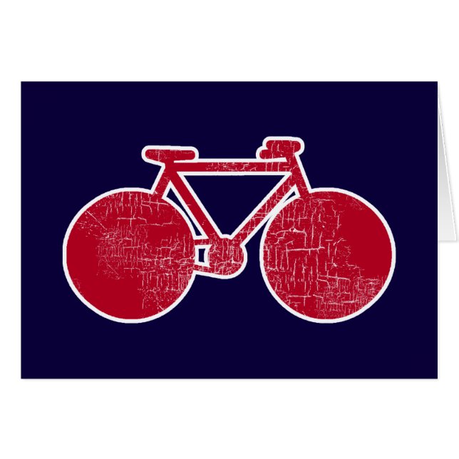 vélo rouge (Devant horizontal)