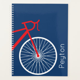 Vélo rouge et blanc