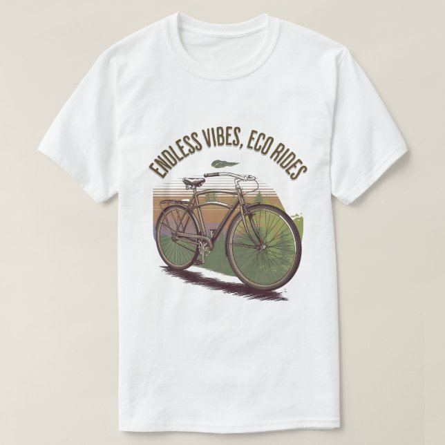 Vélo, T-shirt Eco (Design devant)