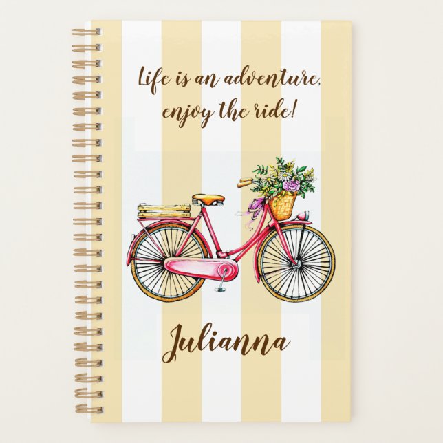 Vélo Vie Aventure Personnalisé (Devant)