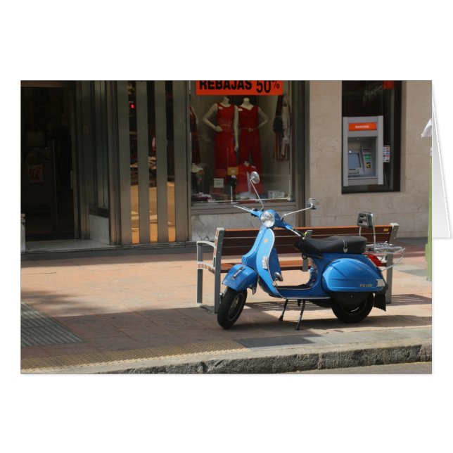 Vélomoteur (Devant Horizontal)