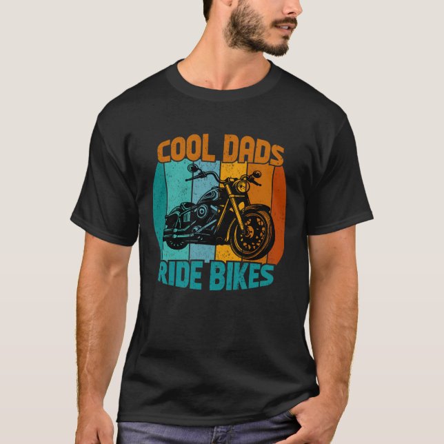 Vélos cool Dads - T-Shirt Cadeau Pour Papa (Devant)