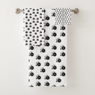 Vélos vintages Serviettes de bain