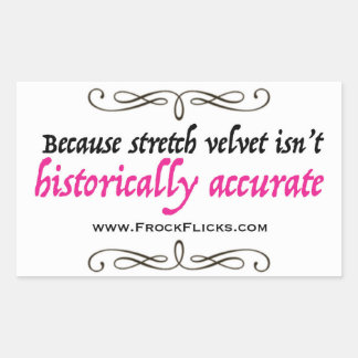 Velours stretch n'est pas exact - Sticker