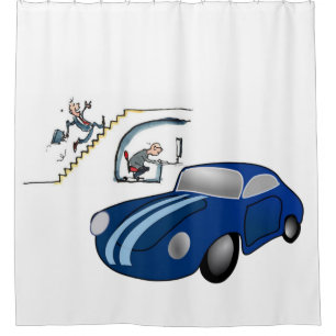 Vendeur de voiture de rideau de douche