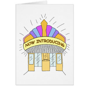 Vendeur Introduction Carte de voeux