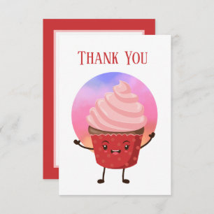 Vendeurs de cupcake mignons ou Merci boulanger