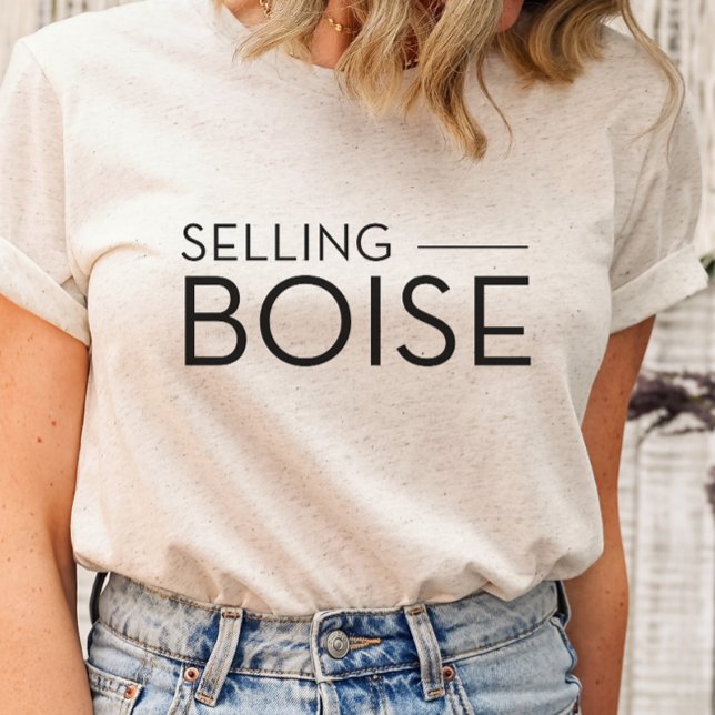 Vendre Boise - Vendre Sunset T-Shirt Agents immobi (Selling Boise Tshirt like Selling Sunset the show)
