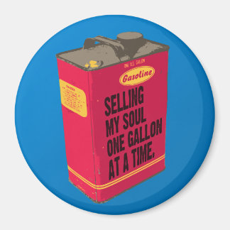 Vendre mon âme - Magnet rond