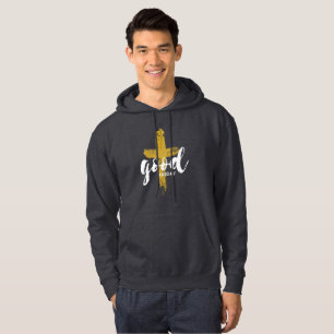 Vendredi saint   Sweat à capuche chrétien pour hom