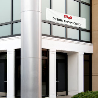 VENDU ! Bannière - 2,5'x10' - Extérieur avec œille