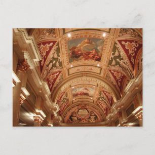 Venetian Las Vegas hall zone photo cartes postales