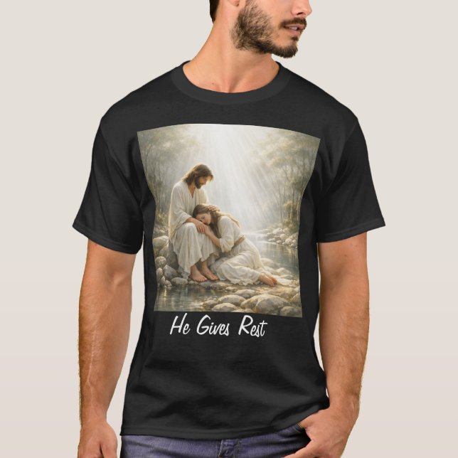 Venez à Moi et Reposez - T-Shirt (Devant)