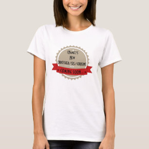 Venez bientôt T-shirt de maternité de faire-part