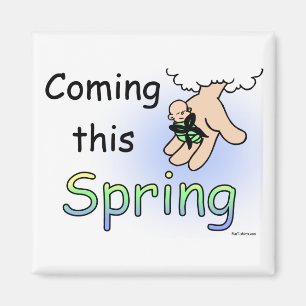 Venez cet aimant de printemps